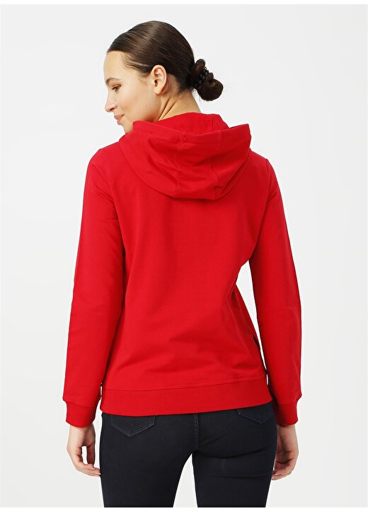 U.S. Polo Assn. Kırmızı Sweatshirt 4