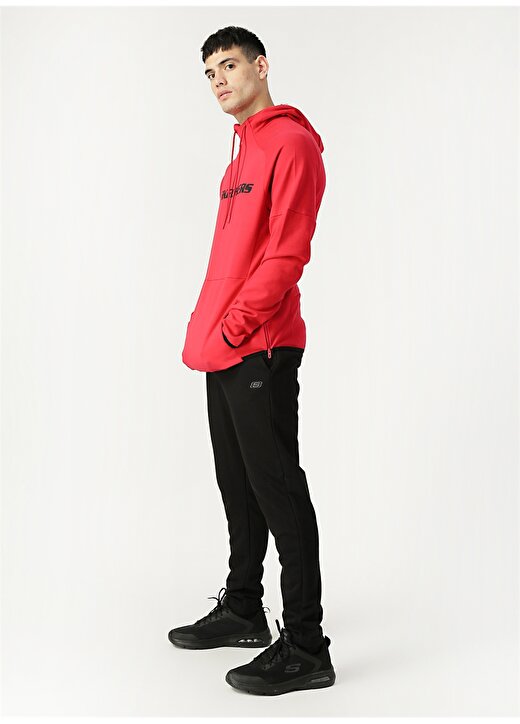 Skechers Kırmızı Kapüşonlu Sweatshirt 2
