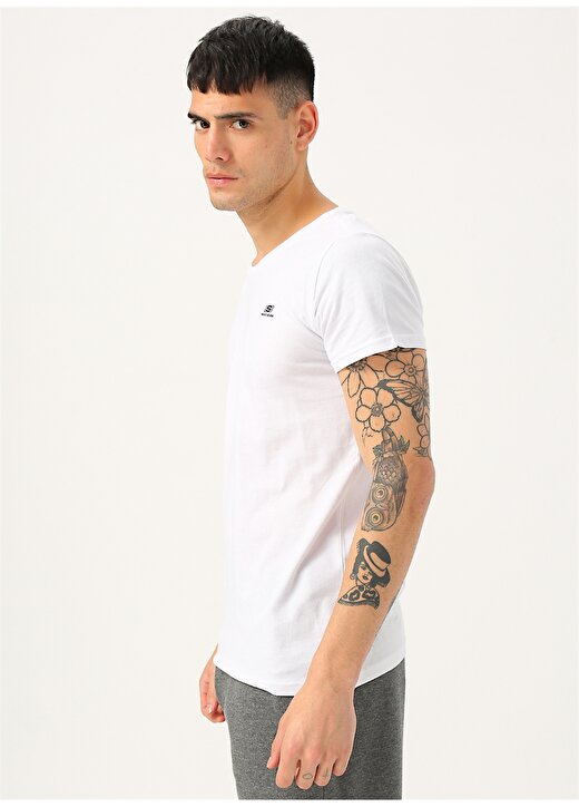 Skechers Beyaz Basics T-Shirt 3