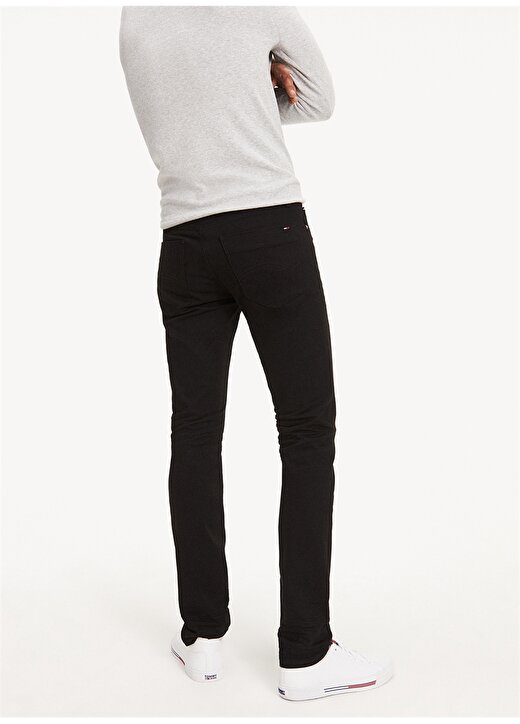 Tommy Jeans Slim Fit Renksiz Denim Pantolon 3