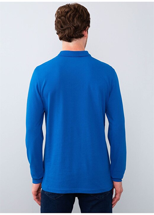U.S. Polo Assn. Kobalt Erkek Sweatshirt 3