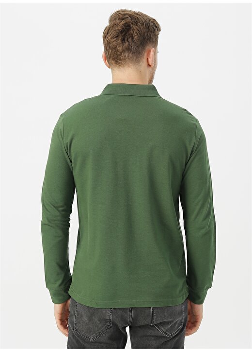 U.S. Polo Assn. Yeşil Erkek Sweatshirt 4