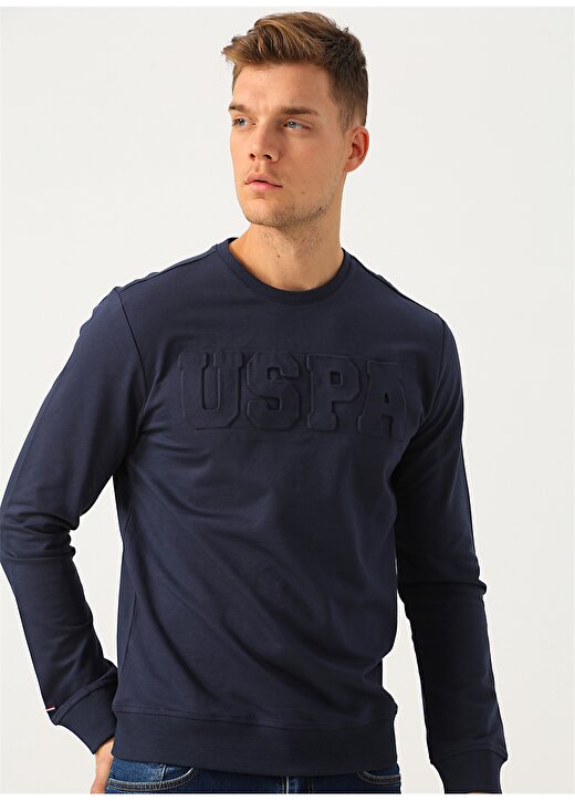 U.S. Polo Assn. Lacivert Erkek Sweatshirt 1