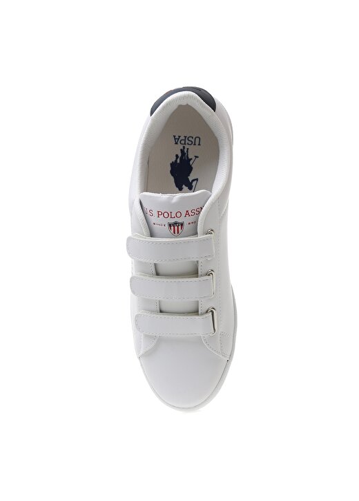 U.S. Polo Assn. Beyaz Erkek Sneaker 4