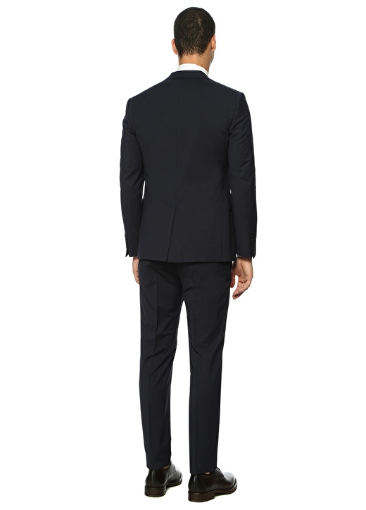 Network Ceket Yaka Uzun Kollu Siyah Erkek Takım Elbise 3