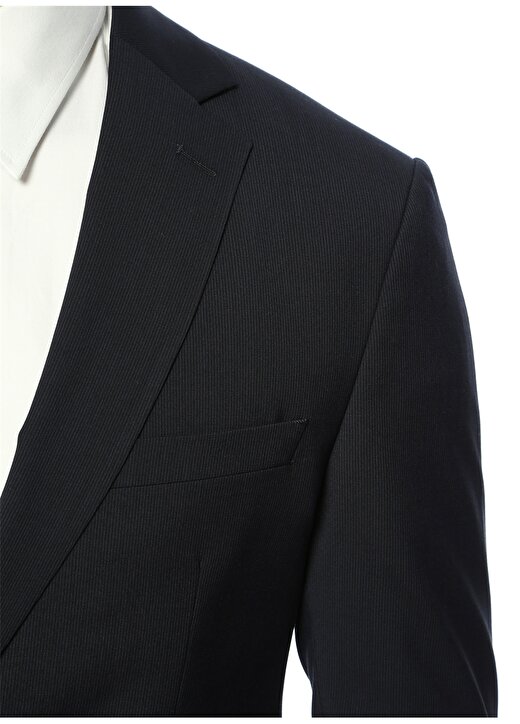 Network Ceket Yaka Uzun Kollu Siyah Erkek Takım Elbise 4