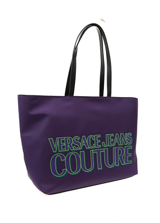 Versace Jeans Mor Shopper Çanta 2