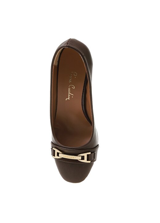 Pierre Cardin Kahverengi Kadın Topuklu Ayakkabı 4