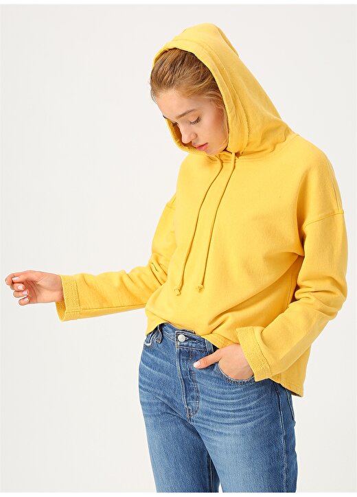 Loft Sarı Sweatshirt 2