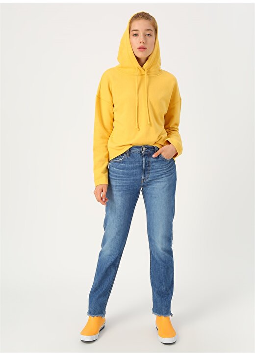 Loft Sarı Sweatshirt 3