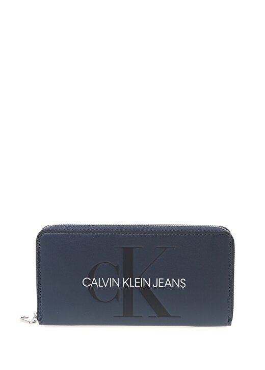 Calvin Klein Washed Blue Cüzdan 1
