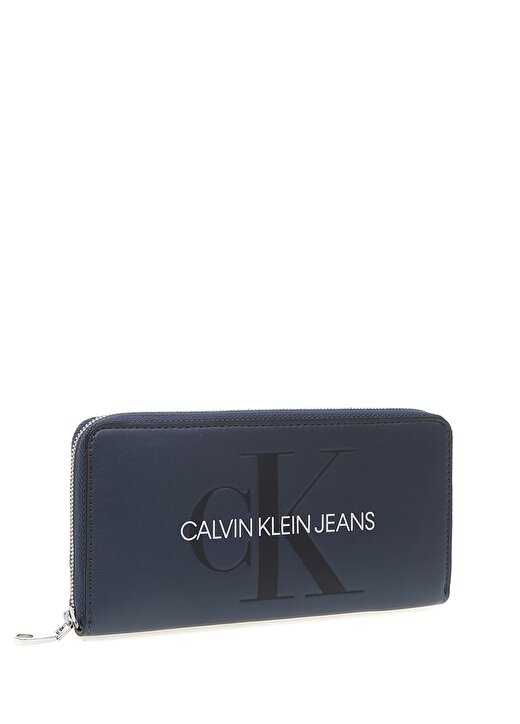 Calvin Klein Washed Blue Cüzdan 2