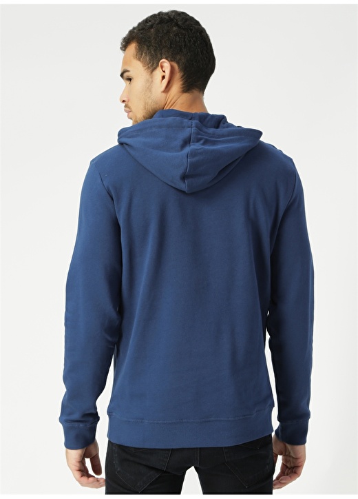 Only & Sons Baskılı Lacivert Erkek Sweatshirt 4