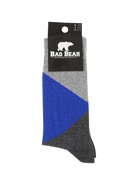 Bad Bear Gri Melanj Çorap 1
