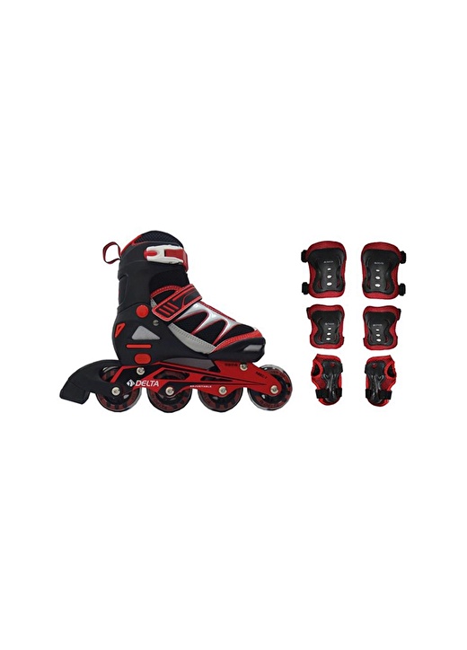 Delta Mega 436 Inline Skate Silikon Teker Alüminyum Paten 1