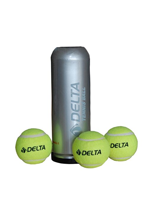 Delta 3 Adet (Vakumlu Tüpte) Tenis Topu 1