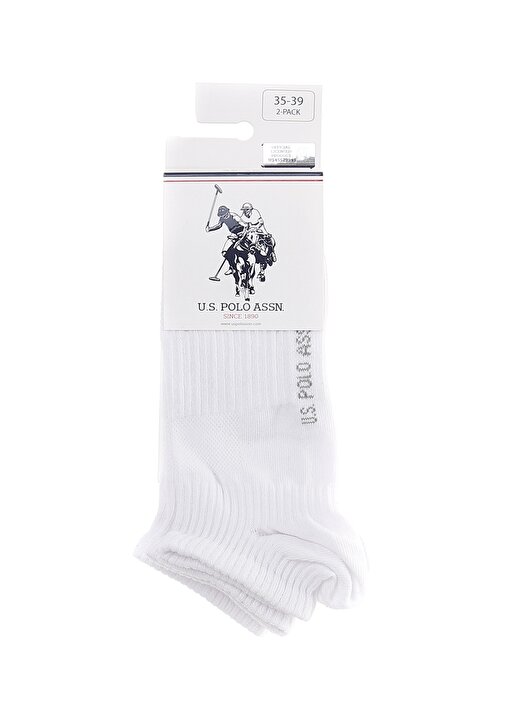 U.S. Polo Assn. Beyaz Çorap 1