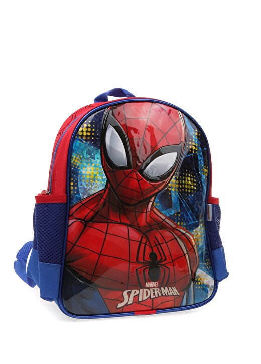 Koton 0KBB30006AA Tek Gözlü Spiderman Lacivert Erkek Çocuk Sırt Çantası 2