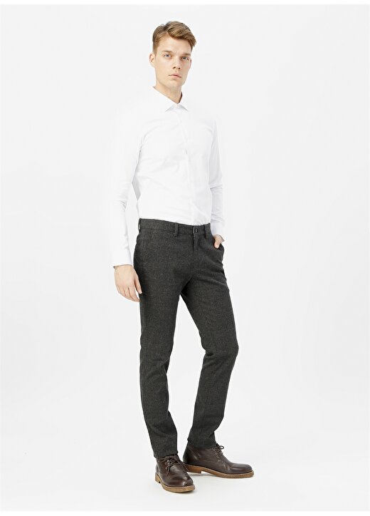 Moda Di Centone Uzun Kollu Comfort Beyaz Erkek Gömlek 2