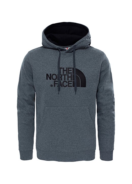 The North Face Nf00ahjylxs1 Gri Erkek Sweatshirt 1