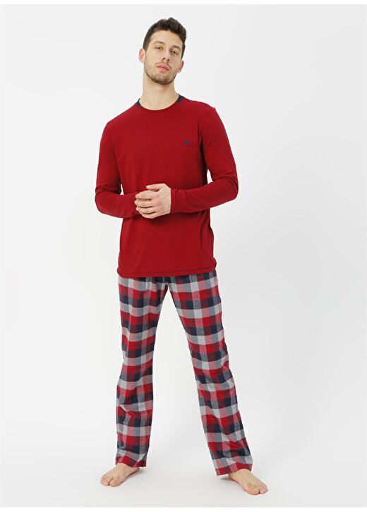 Blackspade Kırmızı Pijama Takımı 1