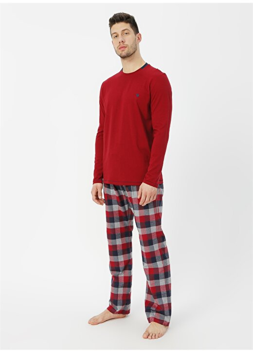 Blackspade Kırmızı Pijama Takımı 2