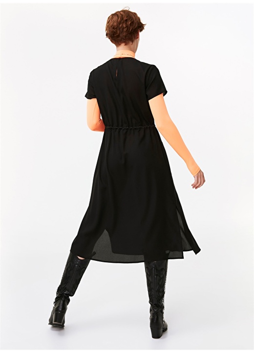 Twist Siyah Kadın Elbise 3