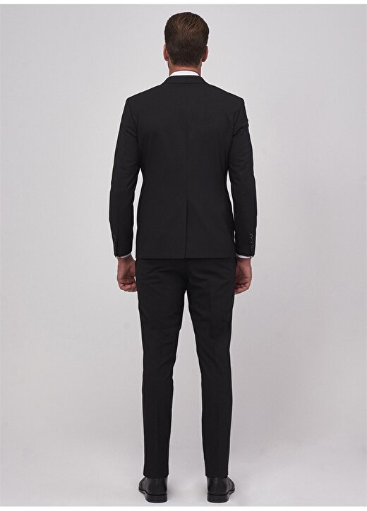 Altınyıldız Classics Normal Bel Extra Slim Siyah Erkek Takım Elbise 4A3010000064 3