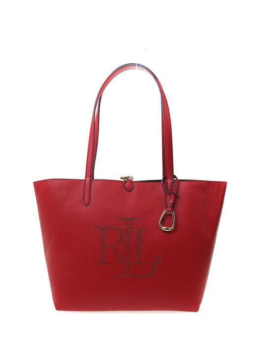 Lauren Ralph Lauren Kırmızı Shopper Çanta 1