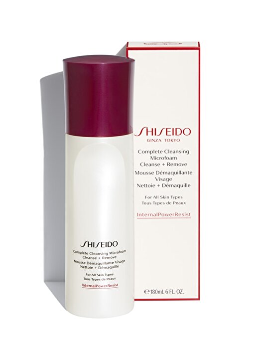 Shiseido Complete Cleansing Microfoam 180 Ml Köpük Temizleyici 1