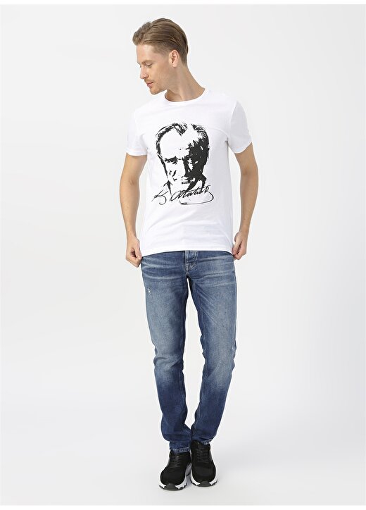 Limon Atatürk Baskılı T-Shirt 2
