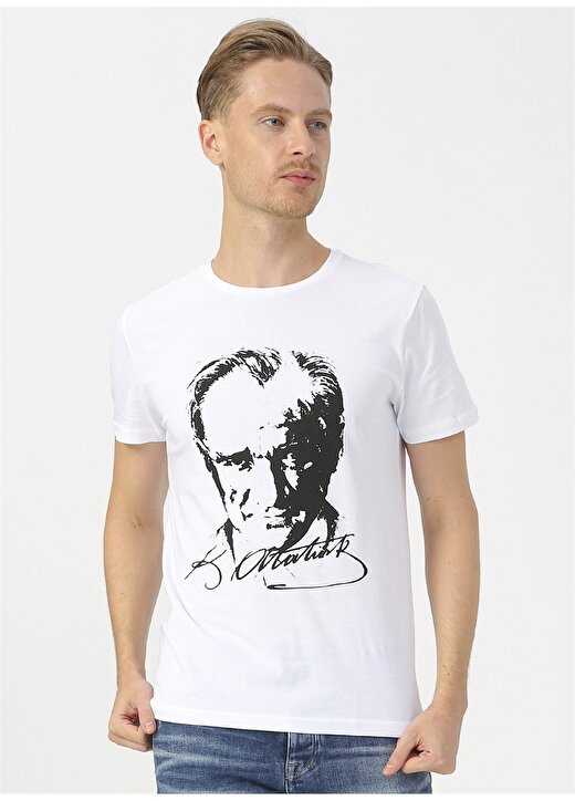 Limon Atatürk Baskılı T-Shirt 3