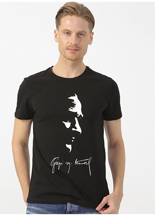Limon Atatürk Baskılı T-Shirt 3