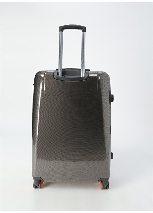 My Bag Smart Luggage Orange M Çekçekli Sert Valiz 3