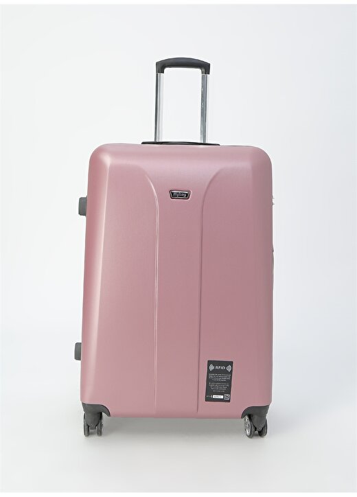 My Bag Smart Luggage Rose L Çekçekli Sert Valiz 1