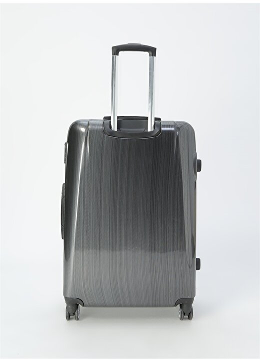 My Bag Smart Luggage Silver L Çekçekli Sert Valiz 3