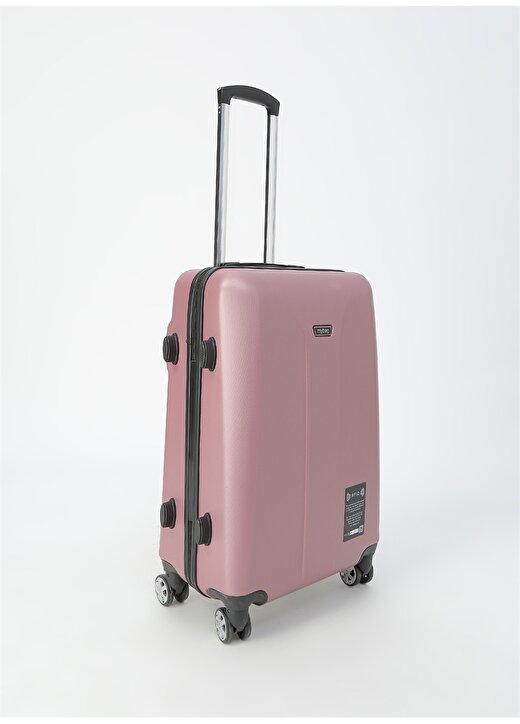 My Bag Smart Luggage Rose M Çekçekli Sert Valiz 2