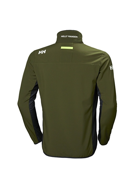 Helly Hansen Crew Softshell Koyu Yeşil Erkek Mont 4