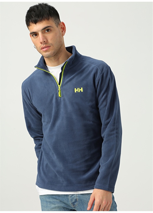 Helly Hansen Açık Lacivert Erkek Polar Sweatshırt HH MOUNT POLAR FLEECE 3