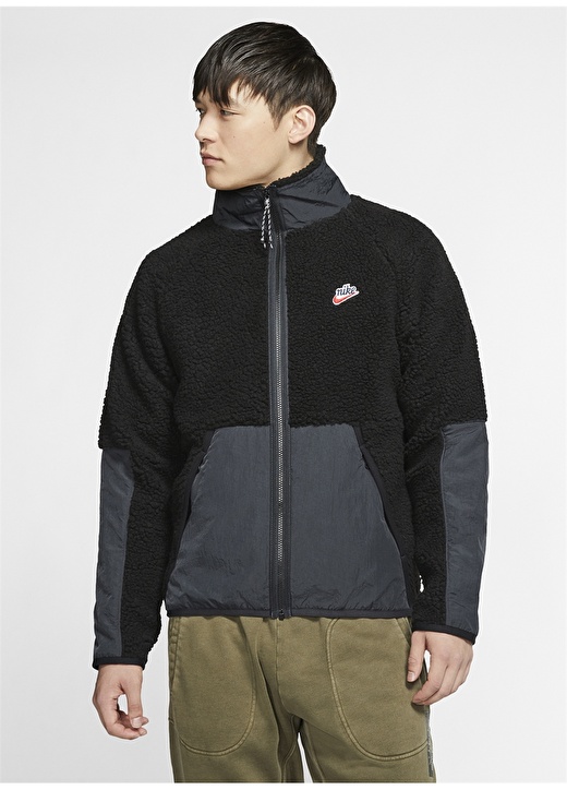 Nike Sportswear Sherpa Fleece Zip Ceket 1