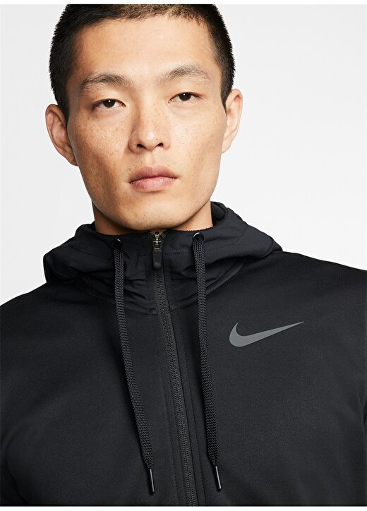 Nike Therma Erkek Kapüşonlu Zip Ceket 4