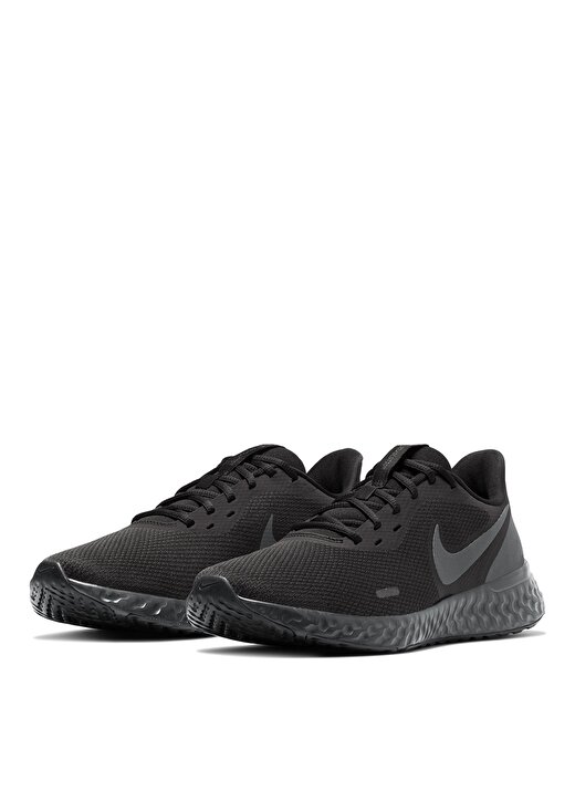 Nike Bq3204-001 Nike Revolution 5 Siyah - Gri Erkek Koşu Ayakkabısı 3