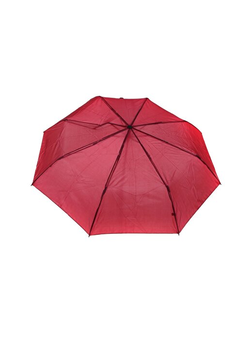 Zeus Umbrella Düz Model Kırmızı Kadın Şemsiye 3