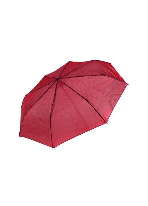 Zeus Umbrella Düz Model Kırmızı Kadın Şemsiye 4
