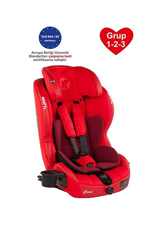 Comfymax Çift Yönlü Bebek Arabası - Kırmızı 1