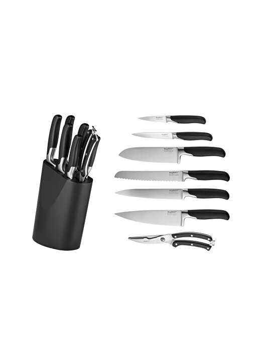 Berghoff Essentials 8 Parça Bloklu Bıçak Seti 1