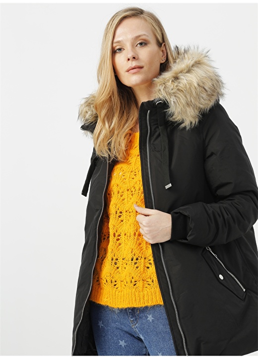 Vero Moda Siyah Parka 1