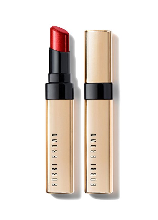 Bobbi Brown Luxe Shine Intense Lipstick Red Stiletto Ruj 1