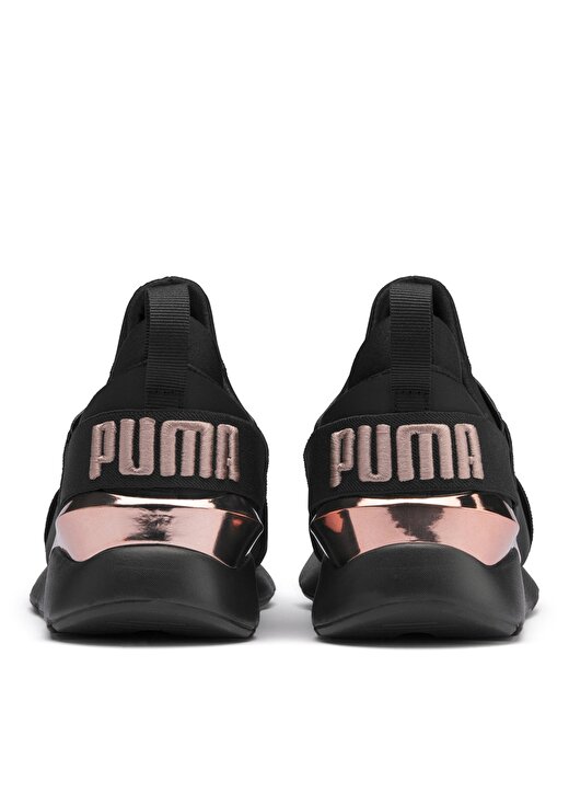 Puma Siyah Kadın Lifestyle Ayakkabı Muse Metal Wn S 2