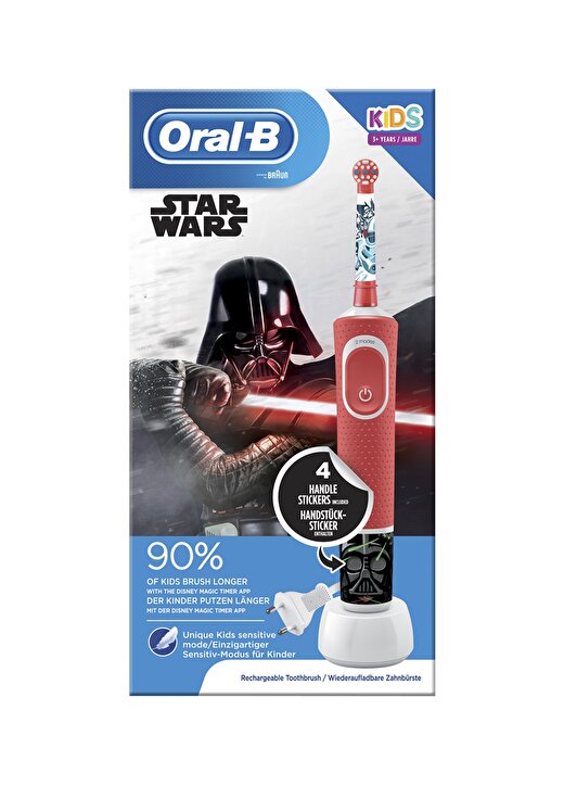 Oral-B D100 Vitality Starwars Çocuk Şarjlı Diş Fırçası 2